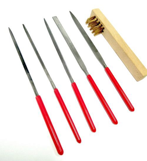 Master Tools 09964 Assorted needle files set(Middle-Toothed 3x140mm