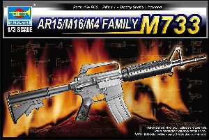 Trumpeter  01906 1/3 Small Arms: AR15/M16/M4 F