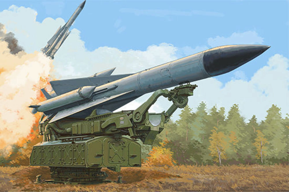 Trumpeter 09550 Russian 5V28 of 5P72 Launcher SAM-5 Gammon