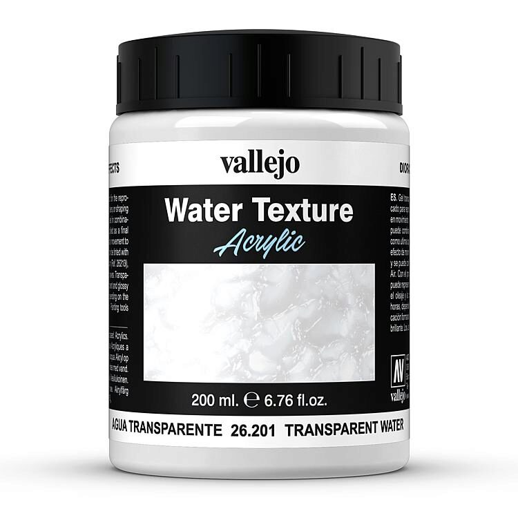 Vallejo 26201 Transparentes Wasser, 200 ml