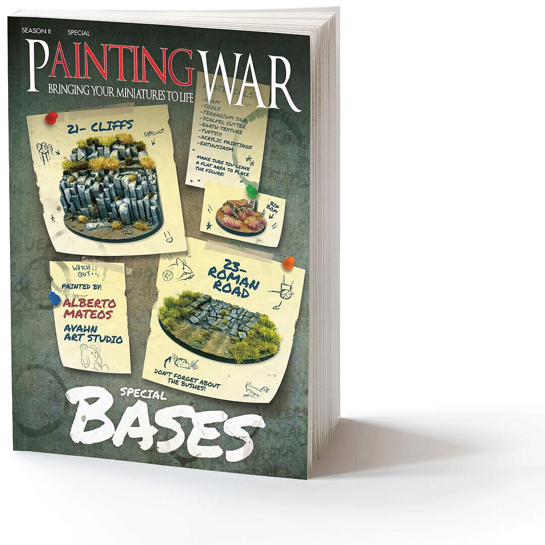 Vallejo 75045 Buch: PaintingWar Bases, Englisch