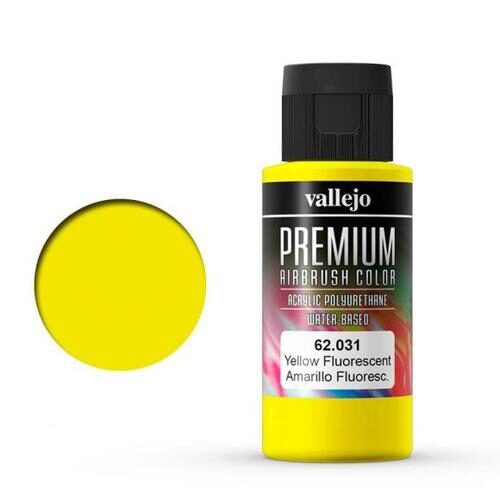 Vallejo 62031 Gelb, fluoreszierend, 60 ml