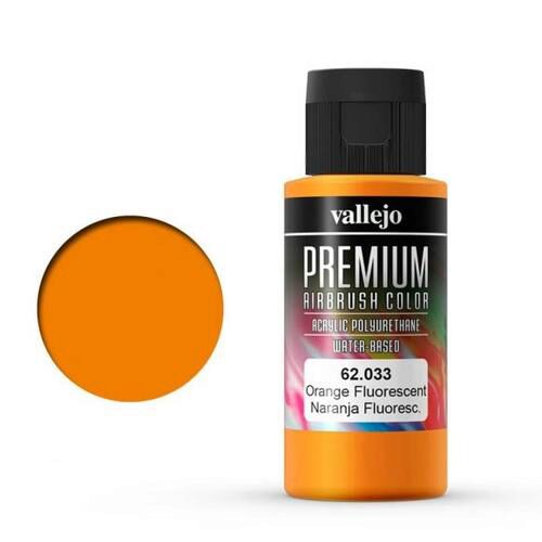 Vallejo 62033 Orange, fluoreszierend, 60 ml