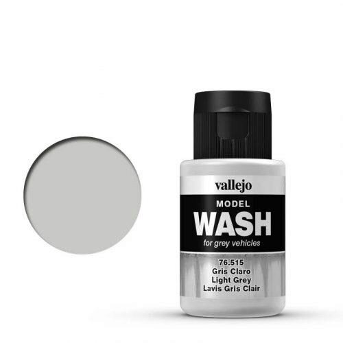 Vallejo 76515 Wash-Color, Hellgrau, 35 ml