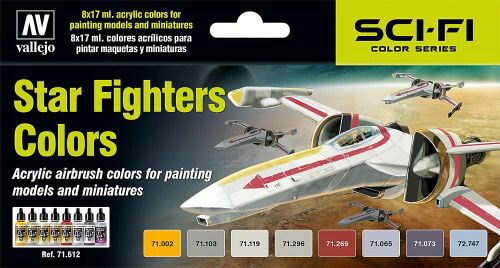Vallejo 71612 Farb-Set, Star Fighters
