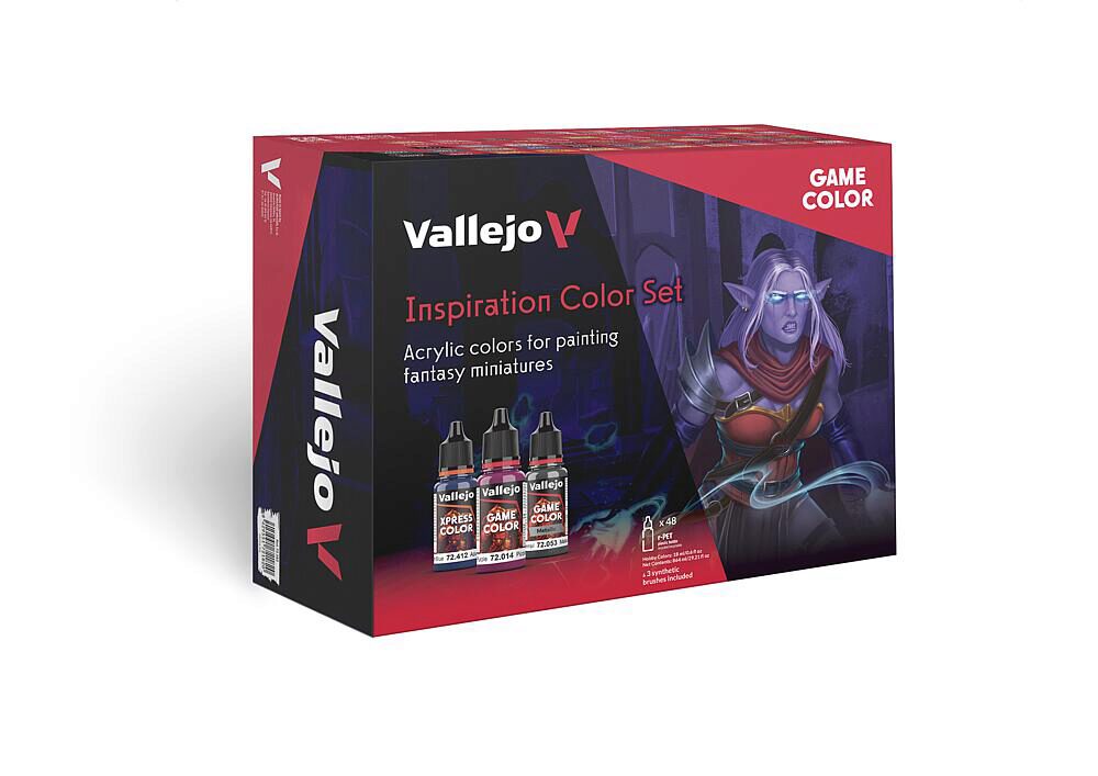Vallejo 72182 Farb-Set Inspiration Color