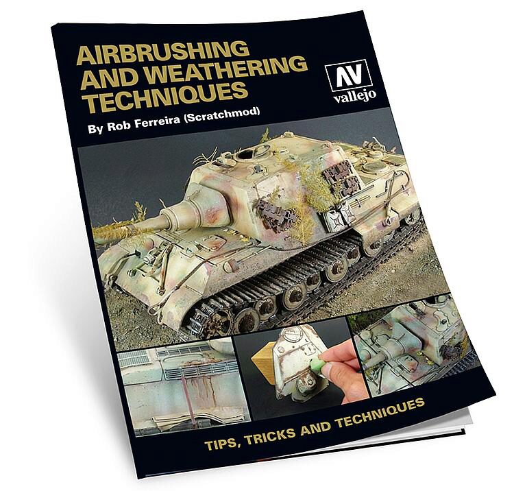 Vallejo 75002 Buch: Airbrush and Weathering Technics, nur auf Englisch