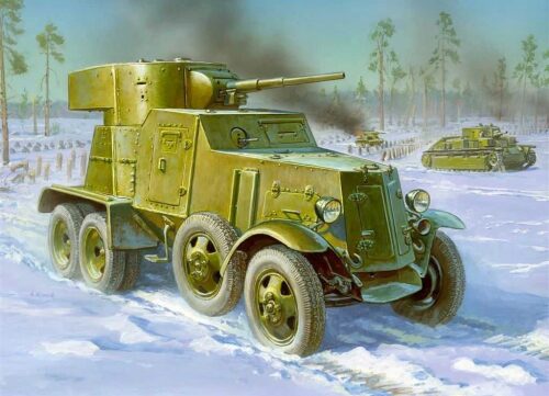 Zvezda 3546 BA-3 Soviet Army Car