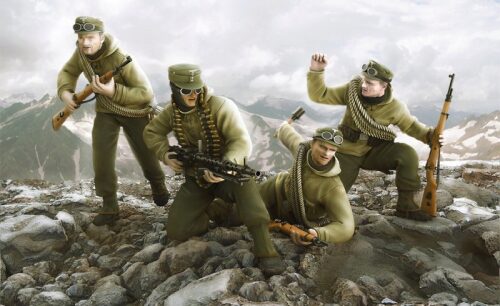 Zvezda 3599 German Gebirgsjaeger