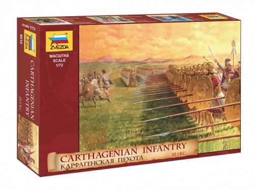 Zvezda 8010 Carthaginian Infantry