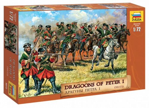 Zvezda 8072 Dragoons Peter the Great
