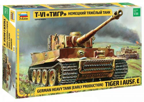 ZVEZDA 3646 German Heavy Tank Tiger I Ausf. E Early Production