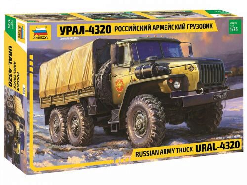 ZVEZDA 3654 URAL-4320 Russian Army Truck