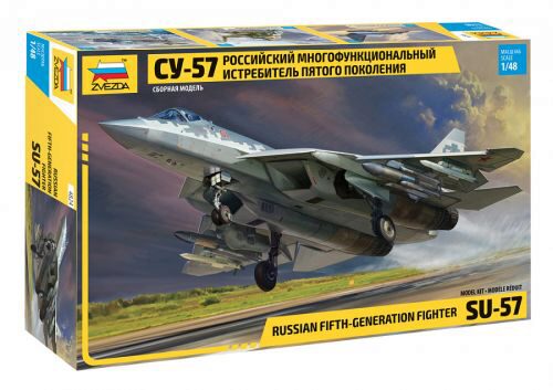 ZVEZDA 4824 Russian Fifth-Generation Fighter SU-57