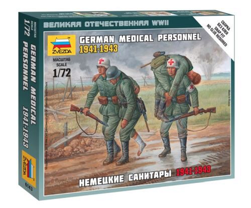 ZVEZDA 6143 German Medical Personnel 1941-1943