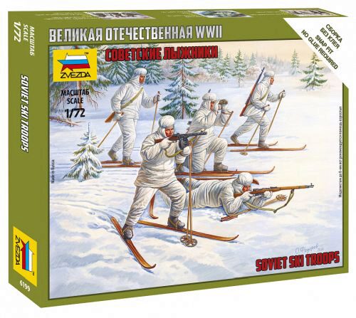 ZVEZDA 6199 Soviet Ski Troops