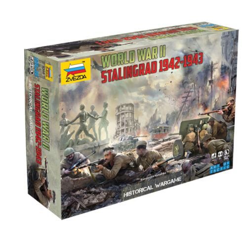 ZVEZDA 6260 Historical Wargame: World War II Stalingrad 1942-1943