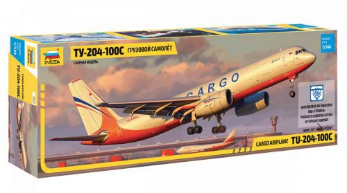 ZVEZDA 7031 1/144 Tupolev TU-204-100C Cargo Airplane