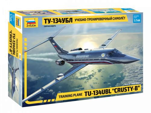 ZVEZDA 7036 1/144 Training Plane TU-134UBL "Crusty-B"
