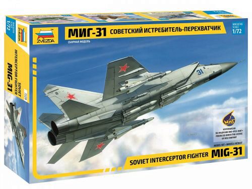 Zvezda 7229 MIG-31 Soviet Interceptor
