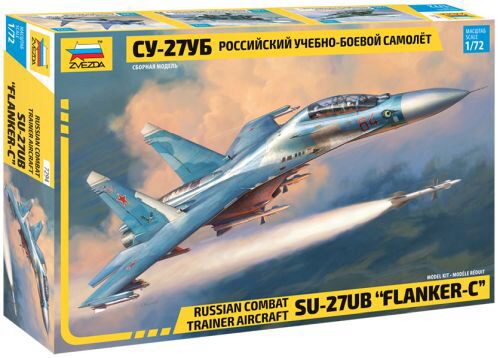 ZVEZDA 7294 Sukhoi SU-27UB "Flanker-C"