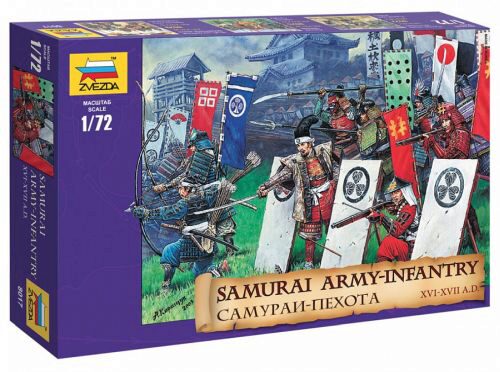 ZVEZDA 8017 Samurai Army-Infantry XVI-XVII A.D.