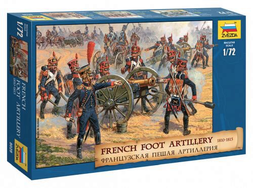 ZVEZDA 8028 French Foot Artillery 1810-1815