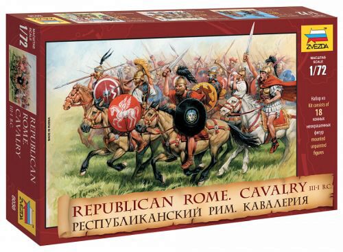 ZVEZDA 8038 Republican Rome Cavalry III-I B.C.