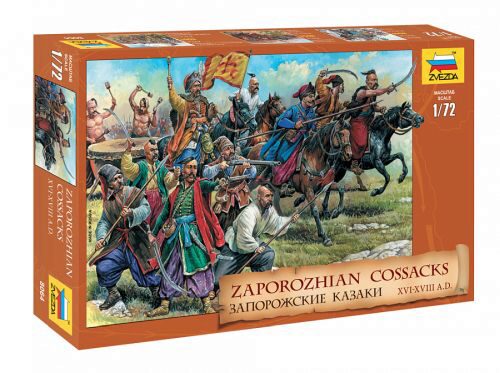 ZVEZDA 8064 Zaporozhian Cossacks XVI-XVIII A.D.