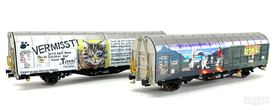 Spur H0 SBB Graffiti Wagen