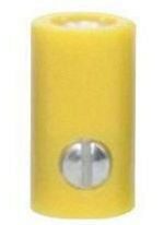 Brawa 3041 Muffen rund  ∅ 2,5mm  gelb [10 Stück]
