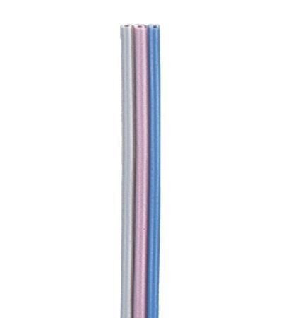 Brawa 3173 Flachband-Litze 0,14 mm², 50 meter, blau/blau/gelb