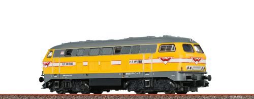 Brawa 41186 H0 Diesellokomotive 216 Wiebe, Epoche IV, DC Analog BASIC+