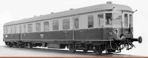 Brawa 44700 H0 Verbrennungstriebwagen BR VT137 und Beiwagen VS145 DRG (Doppeleinheit) DC