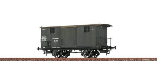 Brawa 47734 H0 Gedeckter Güterwagen G K.W.St.E., Epoche I