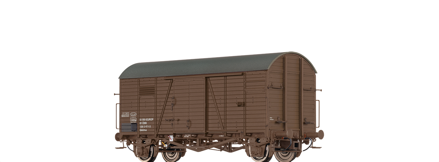 Brawa 47991 H0 Güterwagen Gkklms ÖBB, IV