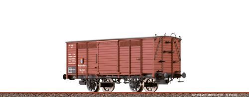 Brawa 48046 H0 Gedeckter Güterwagen G K.Bay.Sts.B., Epoche I