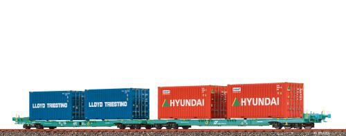 Brawa 48103 H0 Containerwagen Sffggmrrss FS, VI