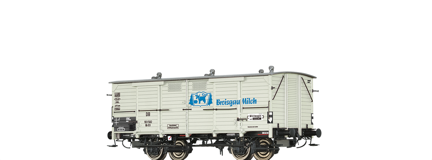 Brawa 48669 H0 Güterwagen Gh 03 DB, III, Breisgau Mil