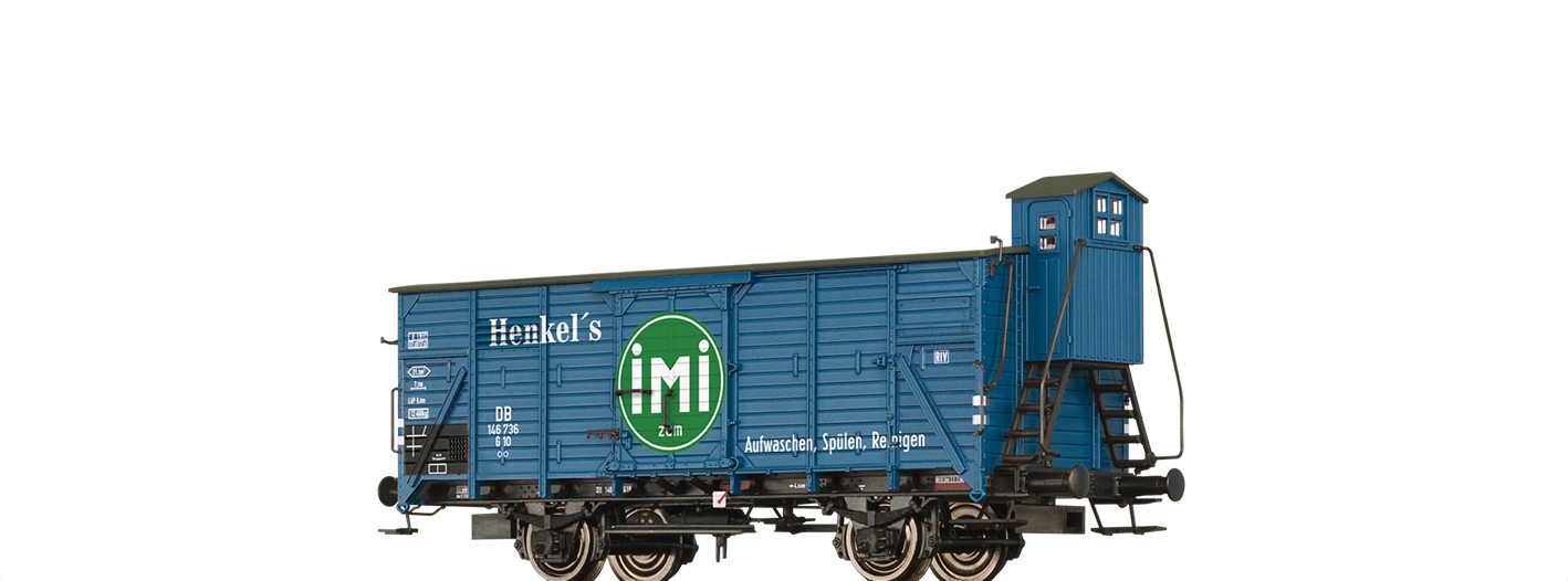 Brawa 49827 H0 Güterwagen G10 DB, III, IMI