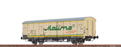 Brawa 49929 H0 Gedeckter Güterwagen Gbs [1500] DR, Epoche IV, Malimo