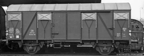 Brawa 50100 H0 Güterwagen Gmmhs 56 DB, III,