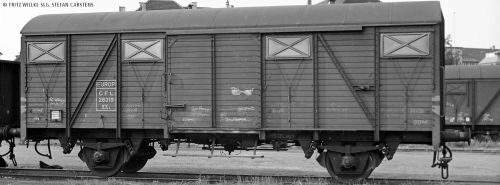 Brawa 50112 H0 Güterwagen Kks 210 CFL, III