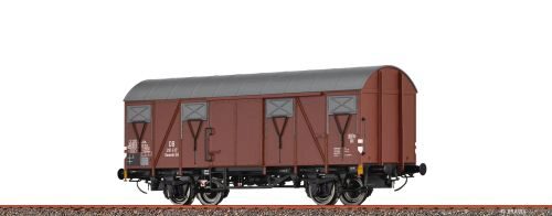 Brawa 50149 H0 Gedeckter Güterwagen Gmmehs 56 DB, Epoche III