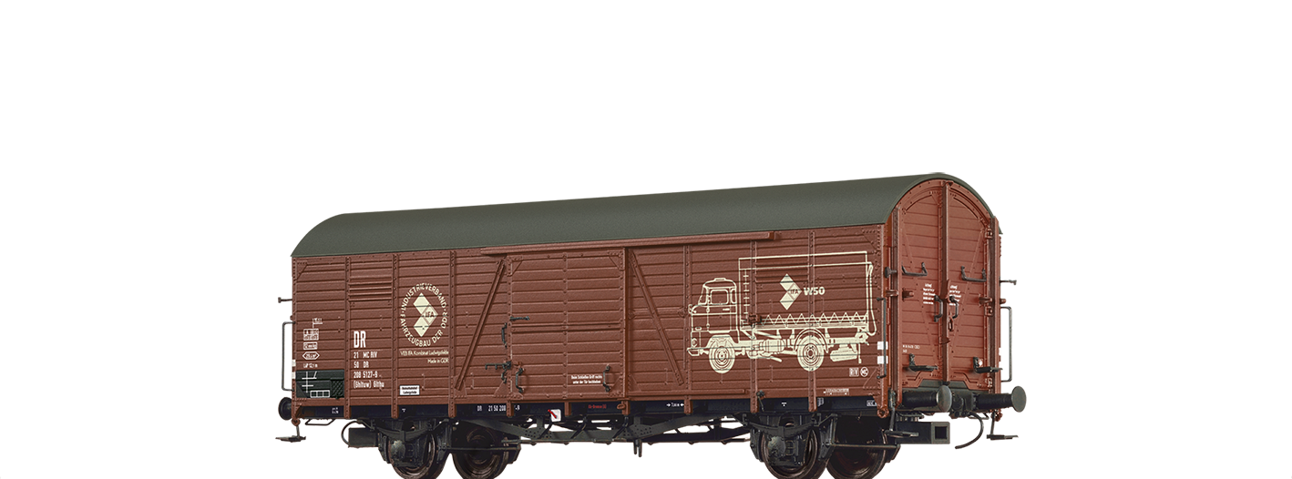 Brawa 50460 H0 Güterwagen (Ghltuw) Glt DR, IV, IFA 50