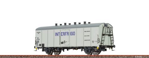 Brawa 50517 H0 Kühlwagen UIC St. 1 "INTERFRIGO" DB