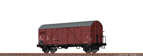 Brawa 50723 H0 Gedeckter Güterwagen Glms 201 DB, Epoche IV