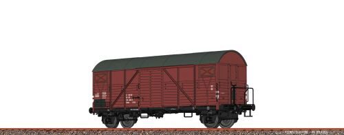 Brawa 50725 H0 Gedeckter Güterwagen Glmrs [1364] DR, Epoche IV
