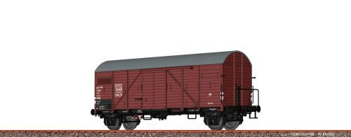 Brawa 50728 H0 Gedeckter Güterwagen Gmhs 35 EUROP SAAR, Epoche III