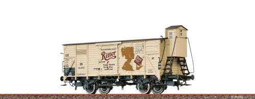 Brawa 50950 H0 Gedeckter Güterwagen G10 "Ritter Sport" DB  